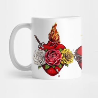 Hearts of the Holy Family Mug